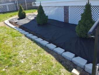 Объемная георешетка Вебер.Текс (сторона ячейки 210х210 мм, высота ребра 100 мм, площадь модуля 18,6 м2), ПЕРФОРИРОВАННАЯ.